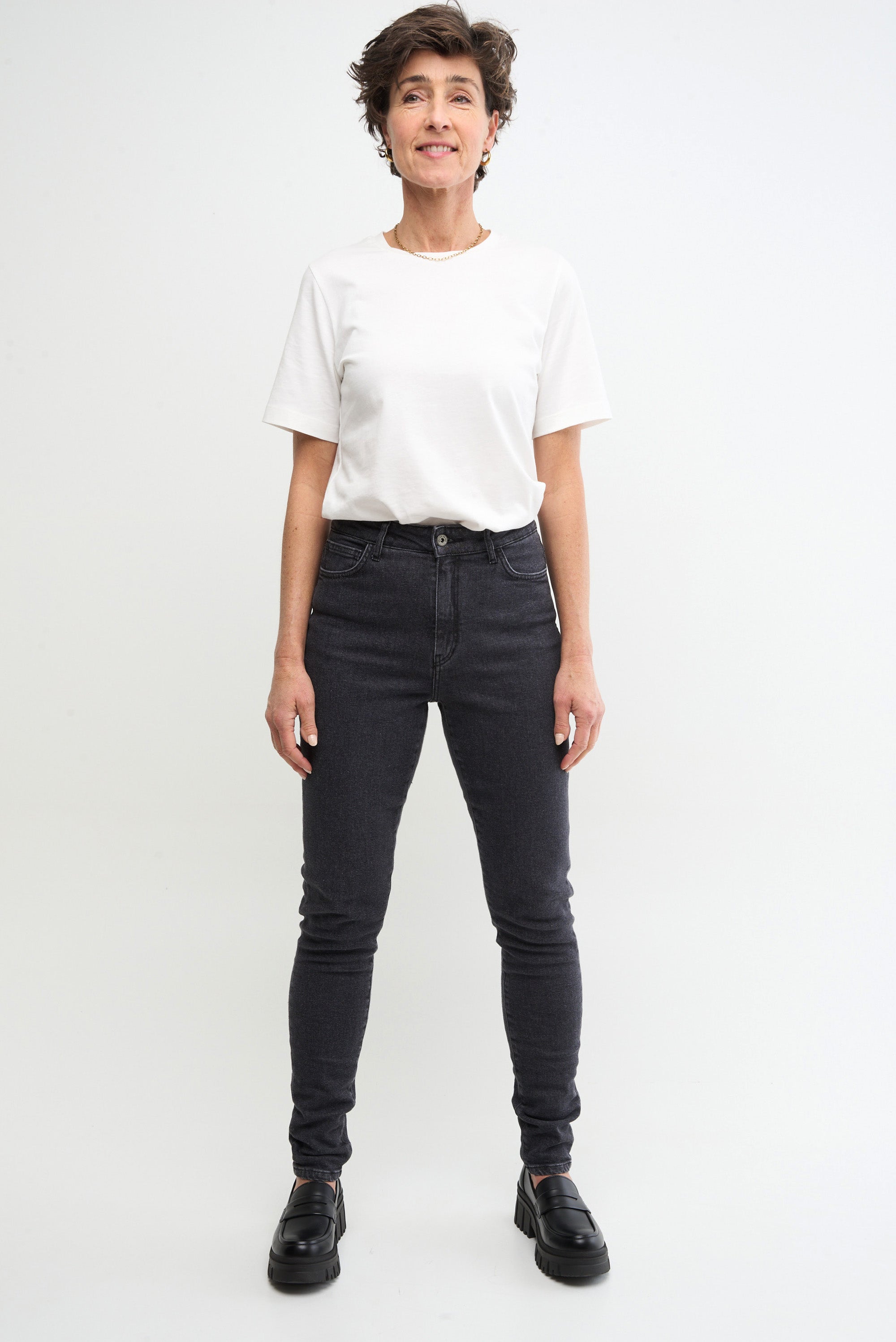SKINNY - faded black