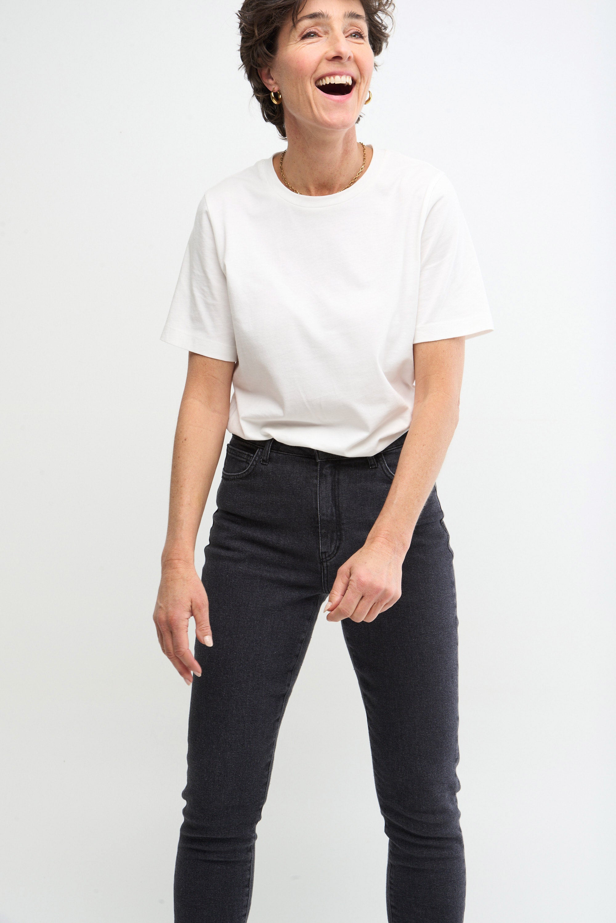 SKINNY - faded black