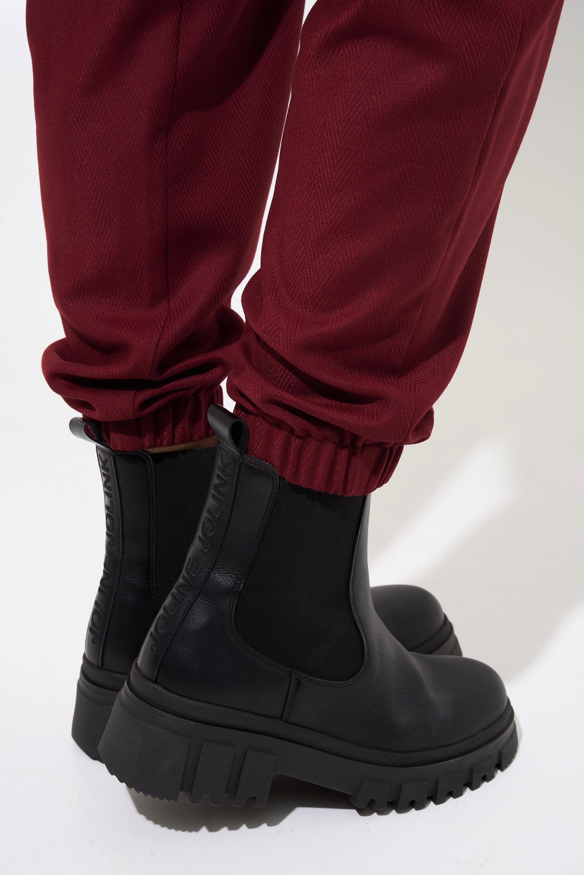 CUFF - burgundy