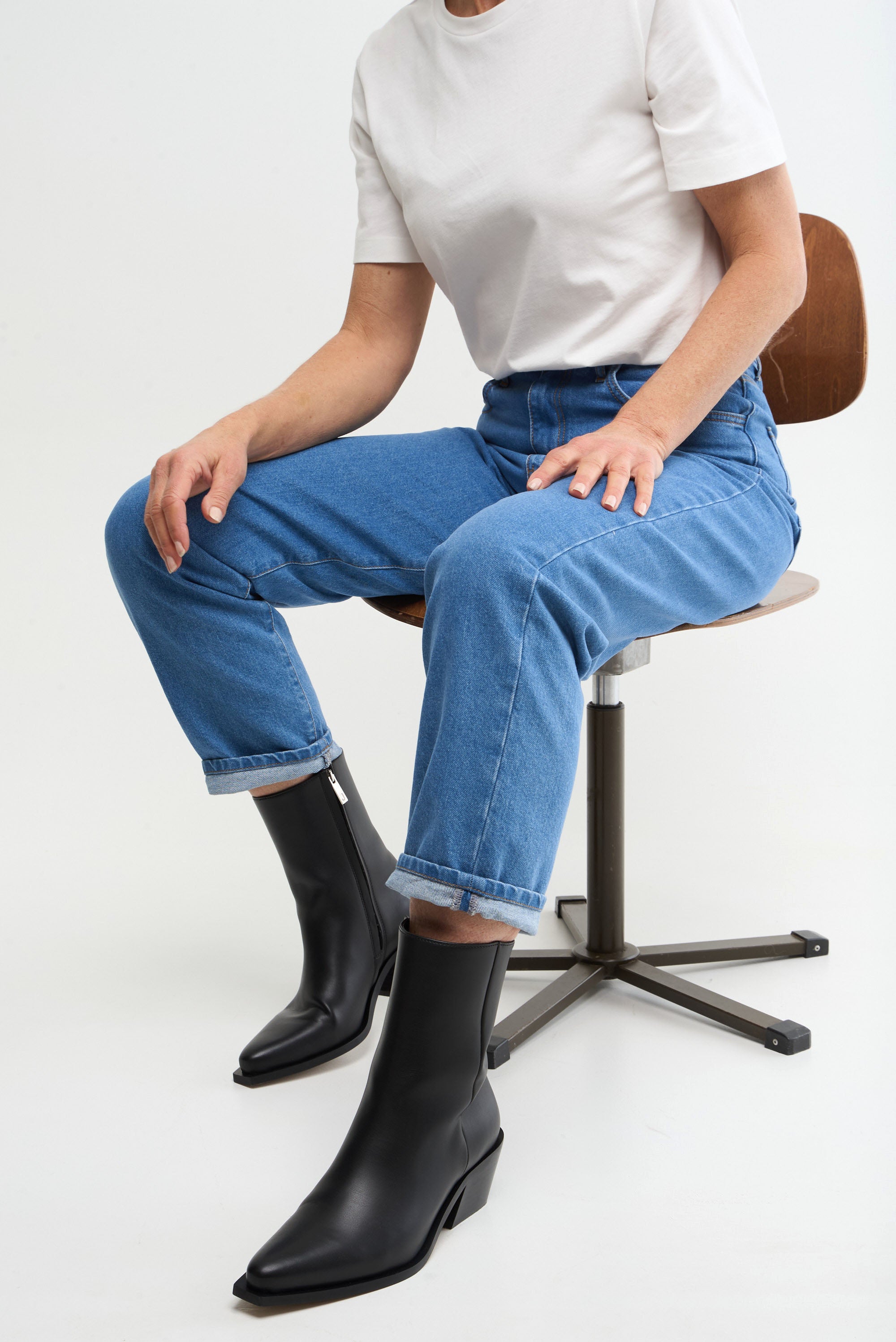 NO COW BOOT - black