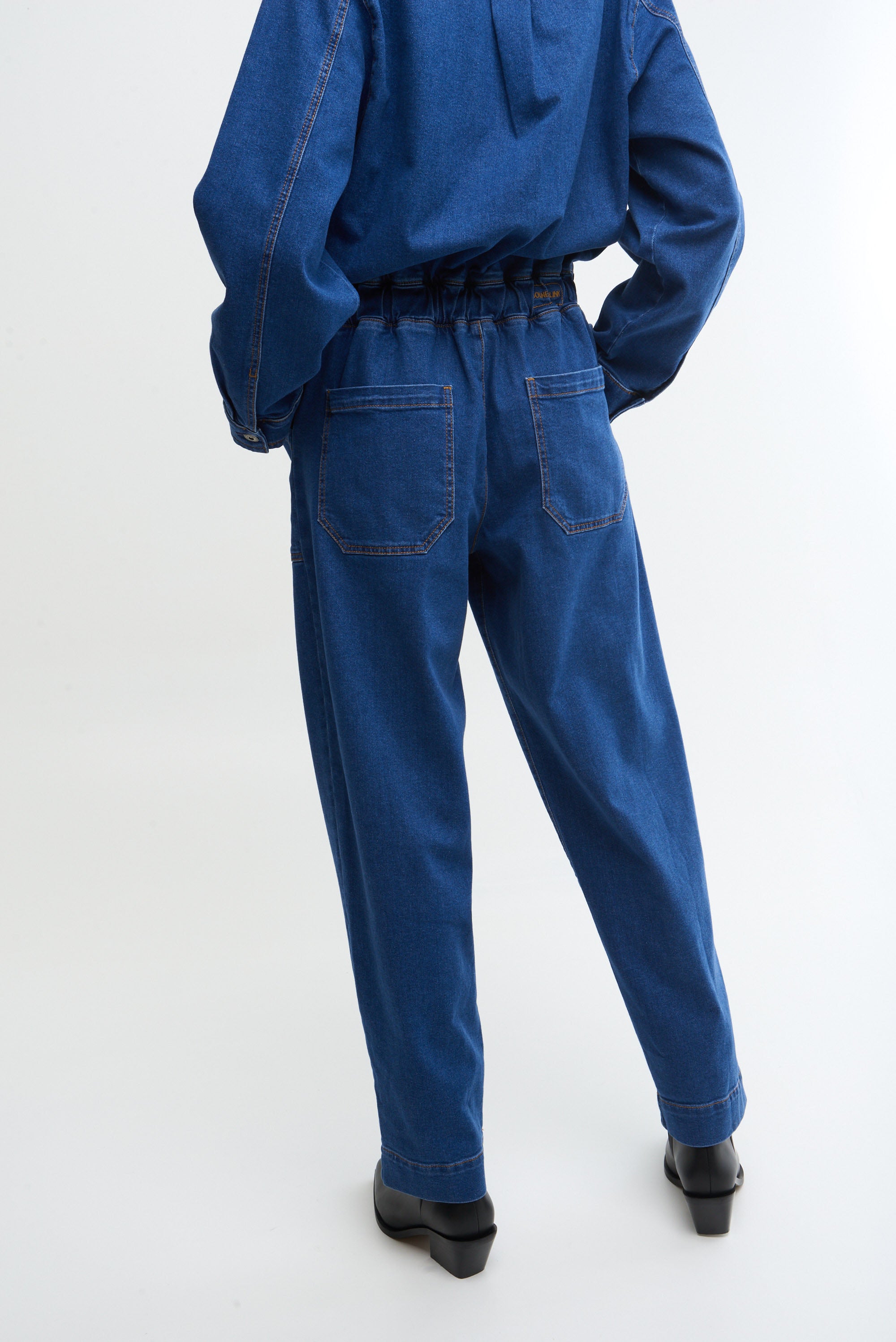 PEACE - blue denim