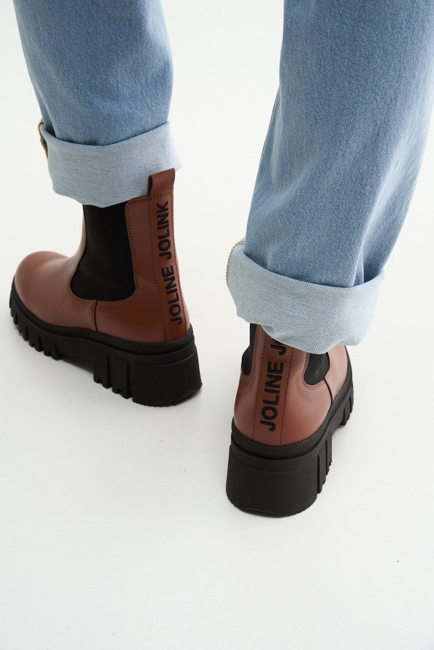 CHUNKY BOOT - cognac