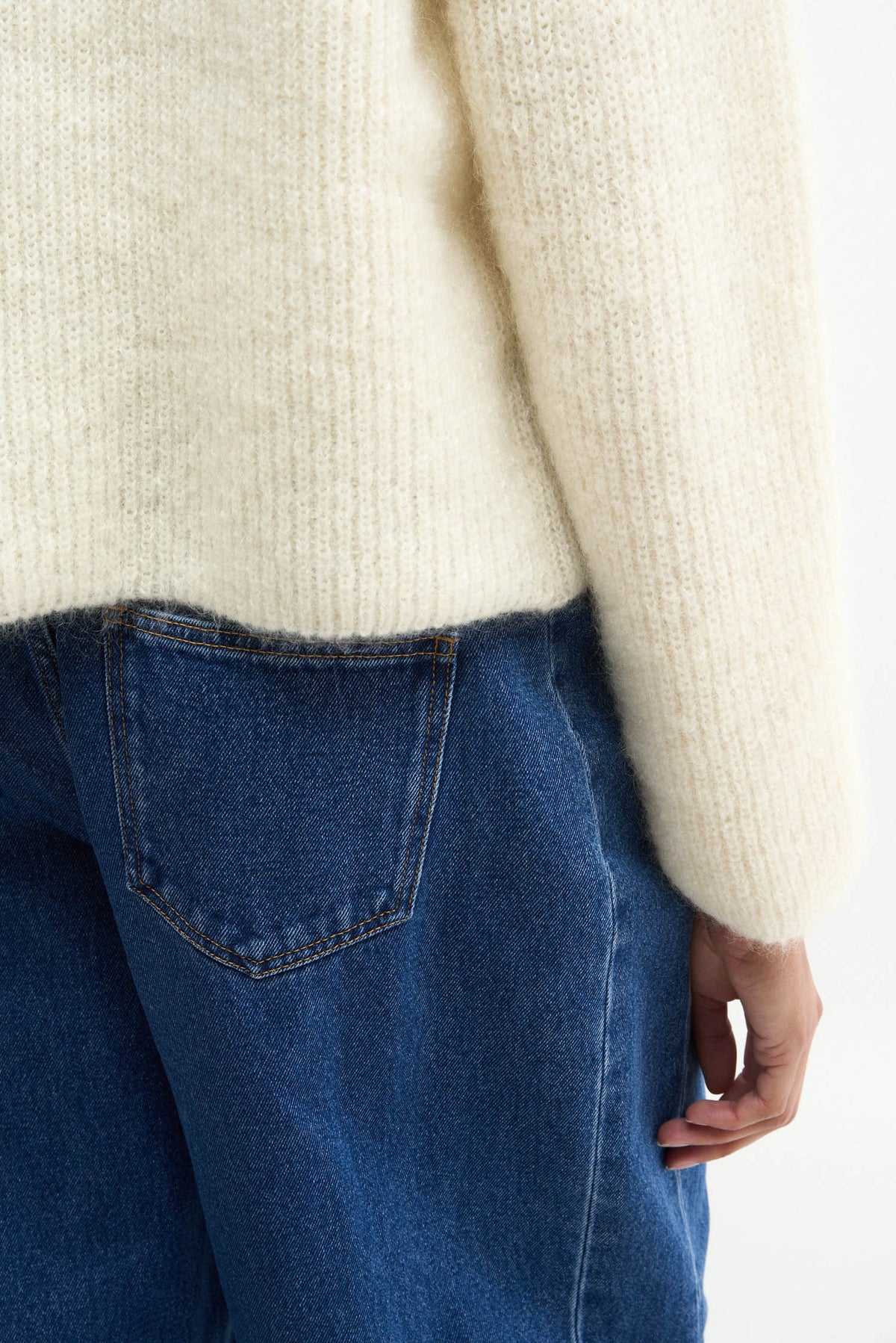 NORA VEST - natural white