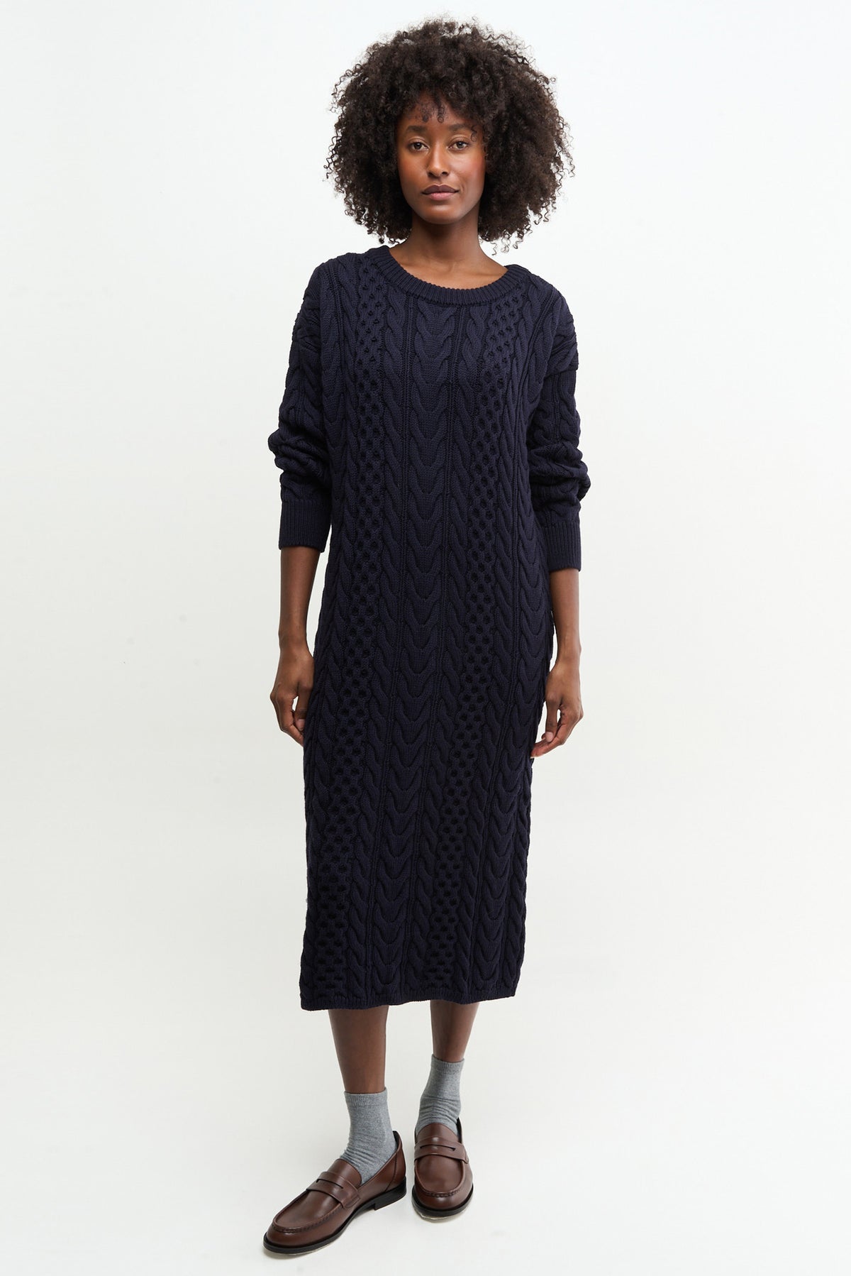 SOSO DRESS - night blue