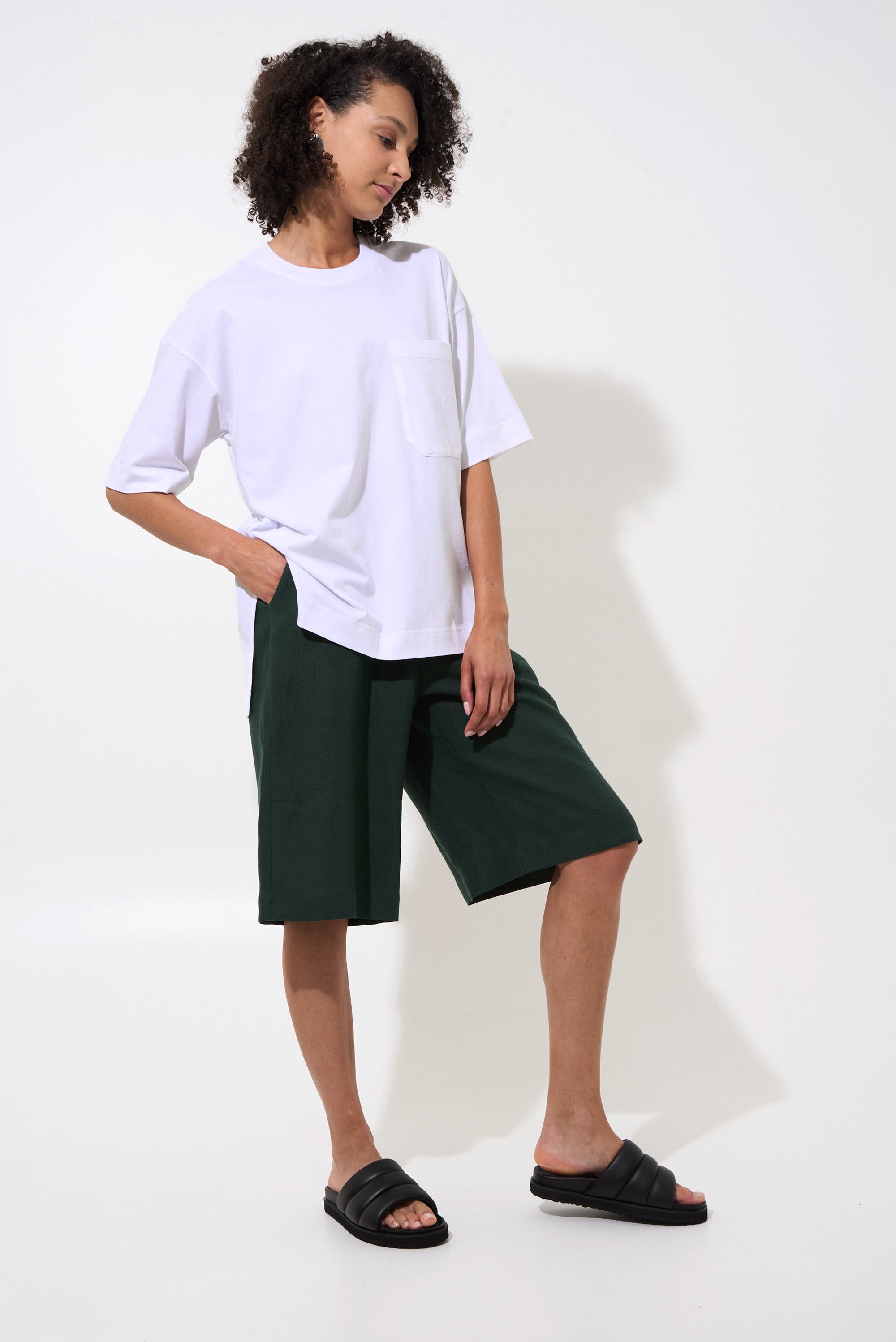 KALO SHORT - dark green