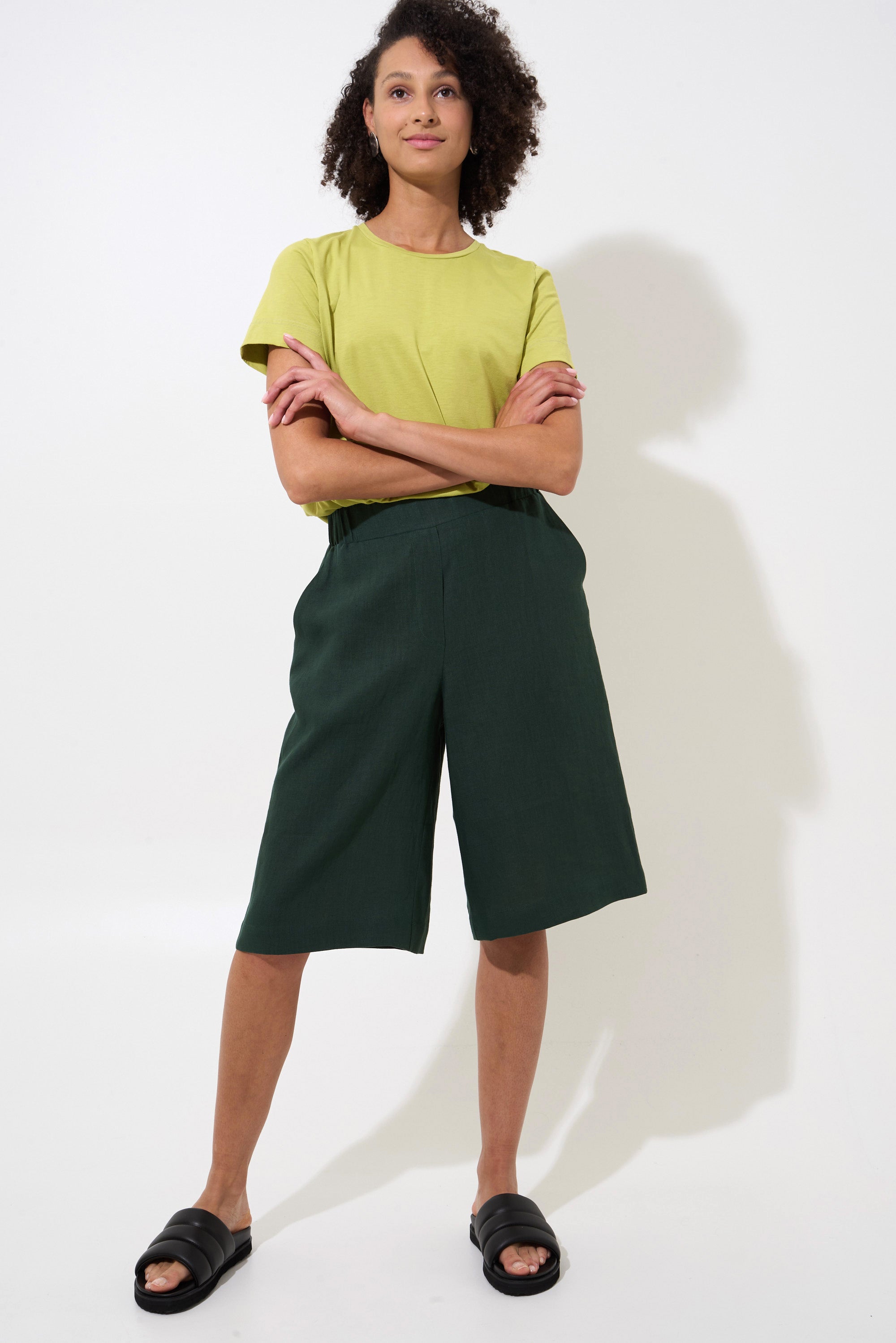KALO SHORT - dark green