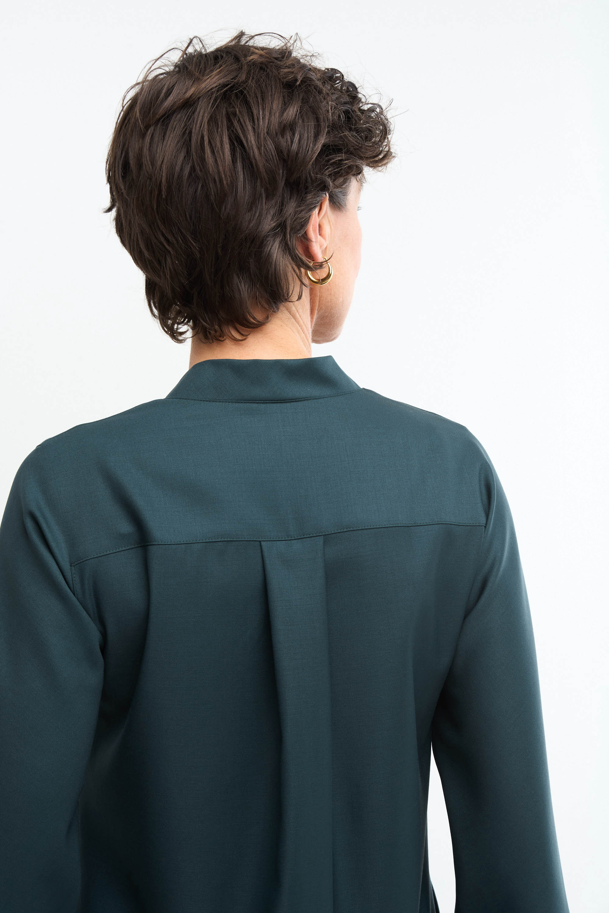 KATE DRESS - donkergroen