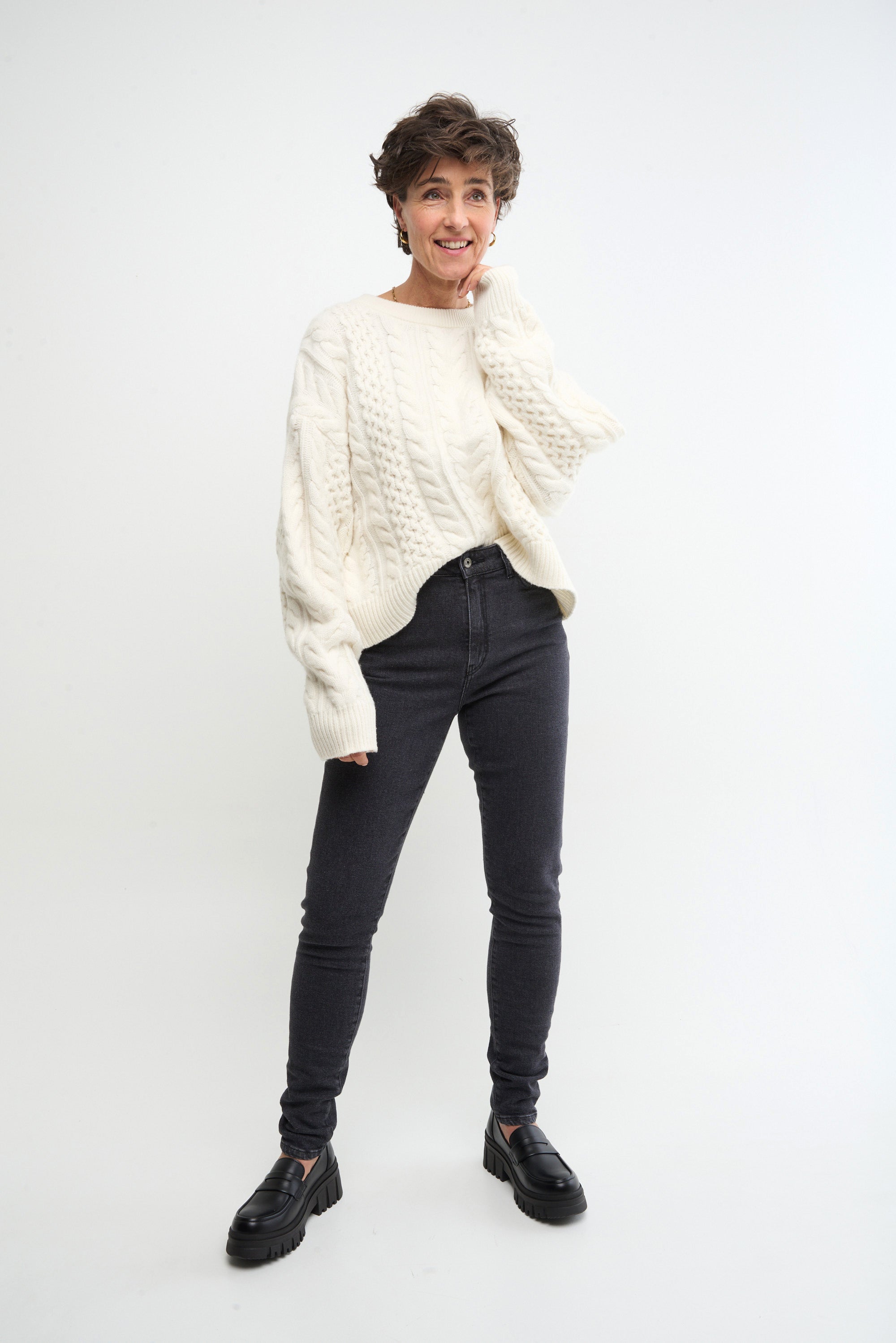 SKINNY - faded black