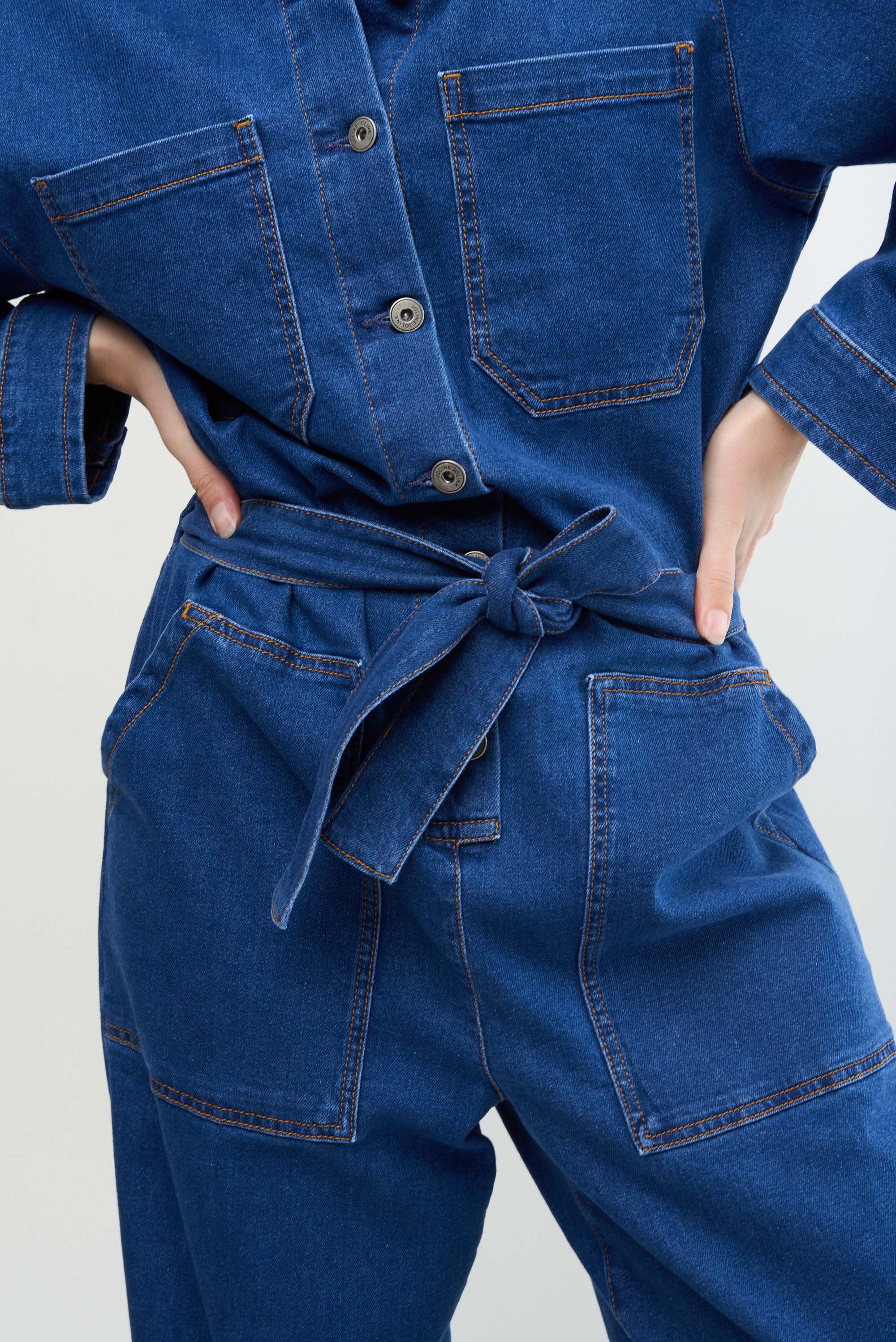 PEACE - blue denim
