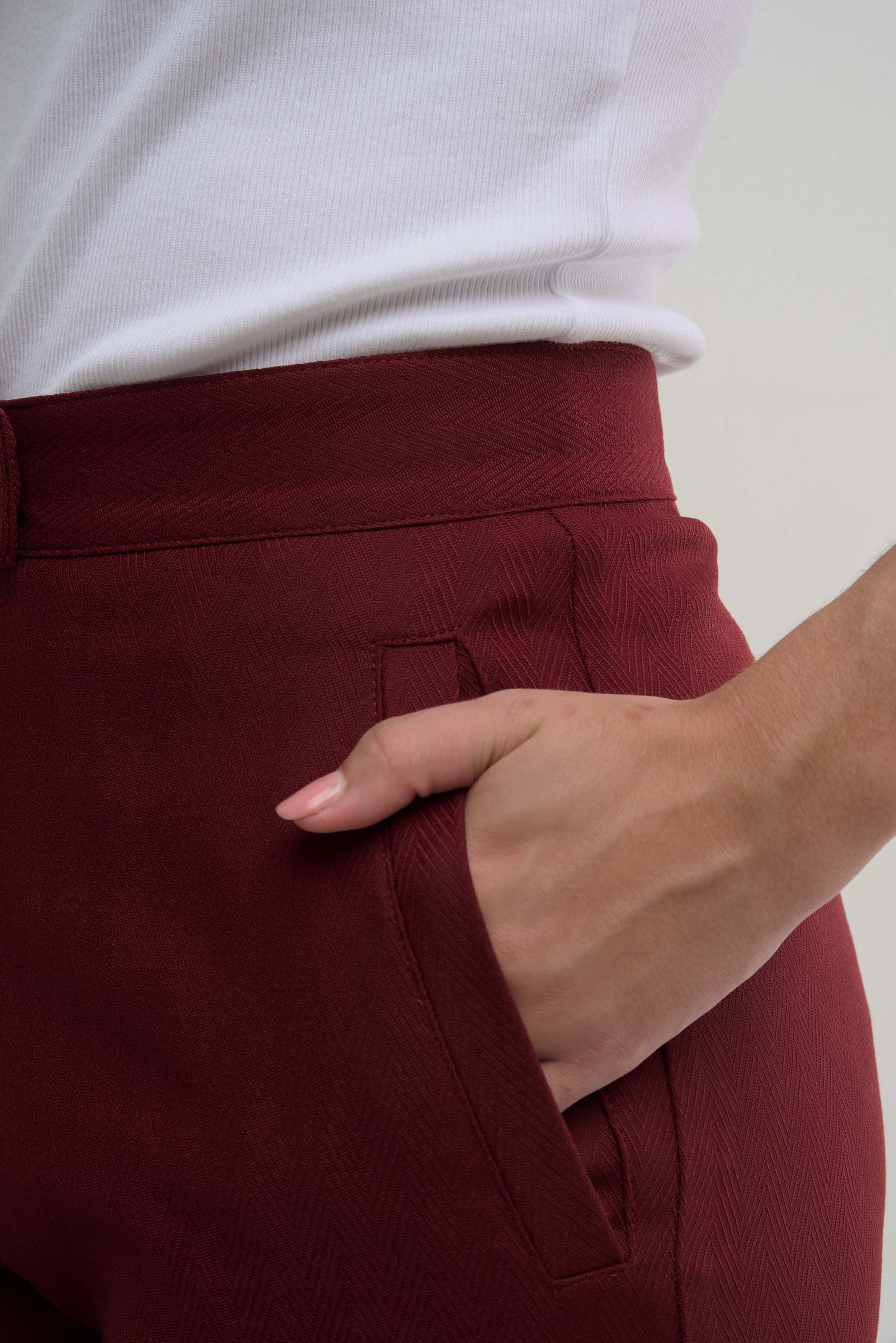 CUFF - burgundy
