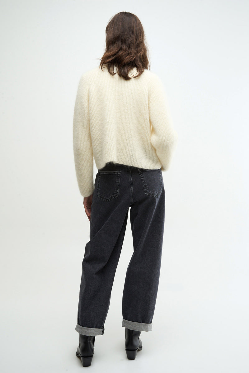 NORA VEST - natural white