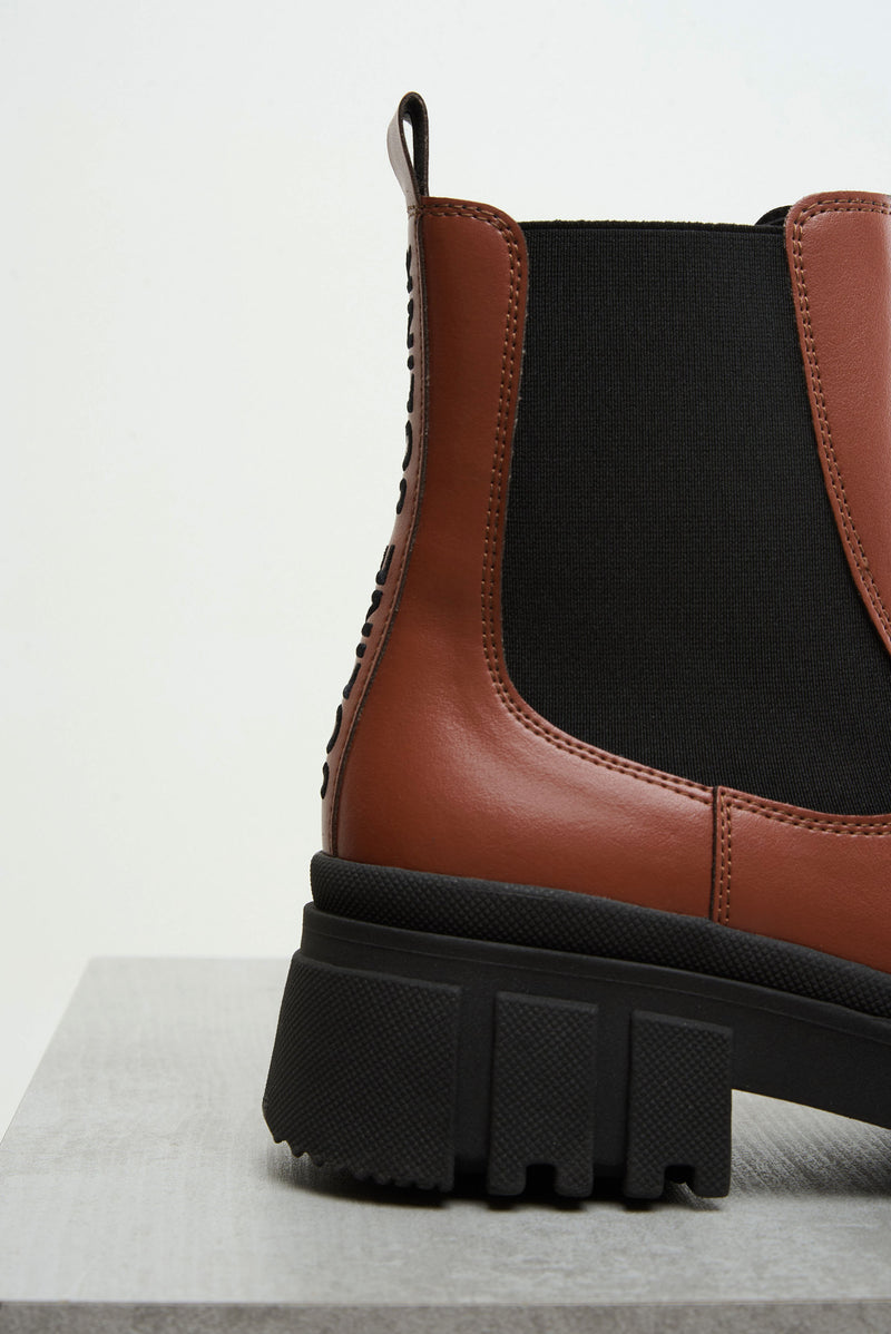 CHUNKY BOOT - cognac