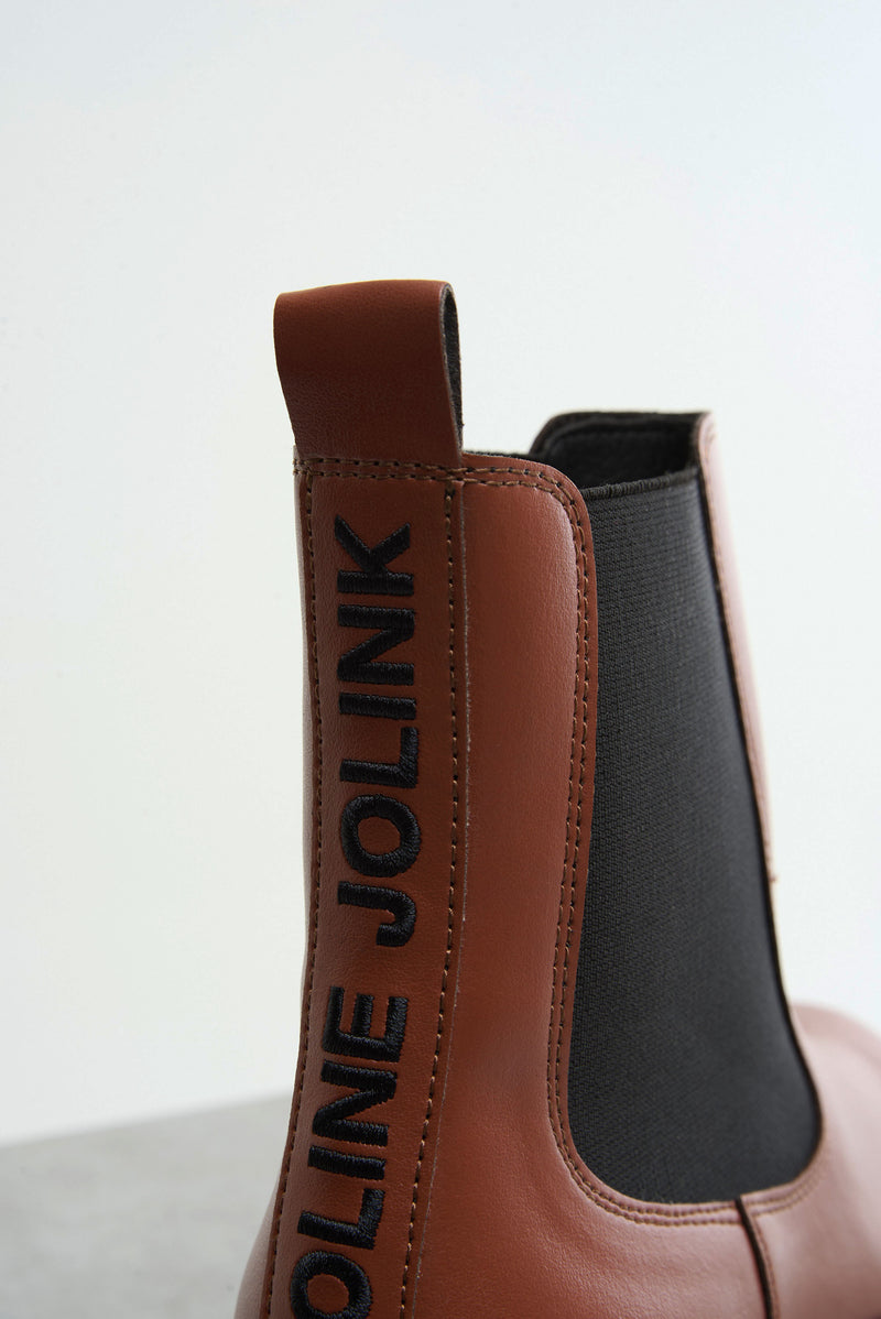 CHUNKY BOOT - cognac