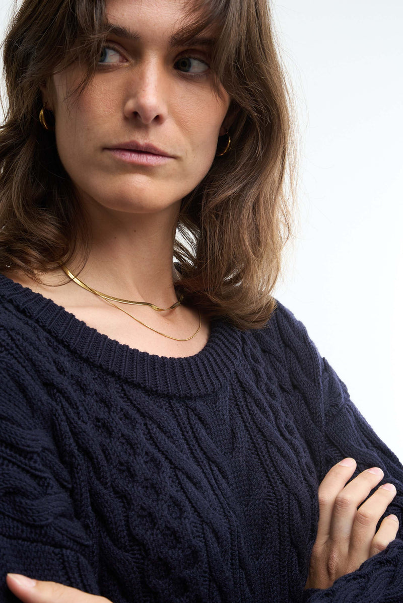 SOSO DRESS - night blue