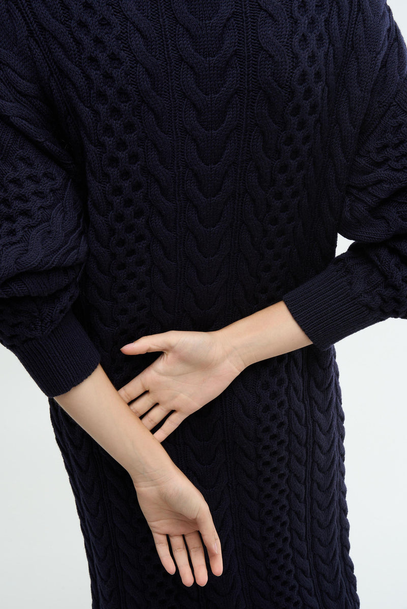 SOSO DRESS - night blue