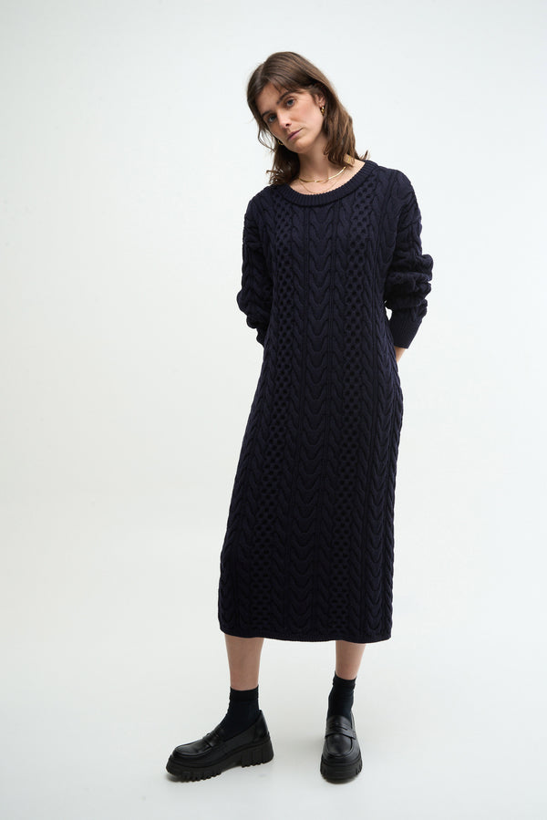 SOSO DRESS - night blue