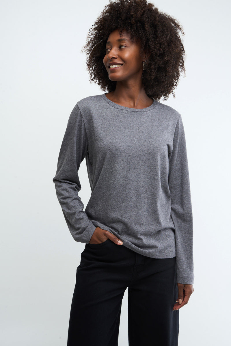 TWO LONG - grey melange