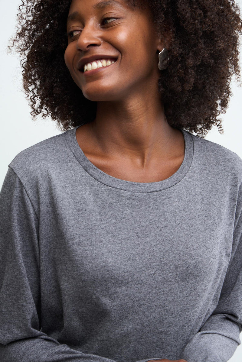 TWO LONG - grey melange