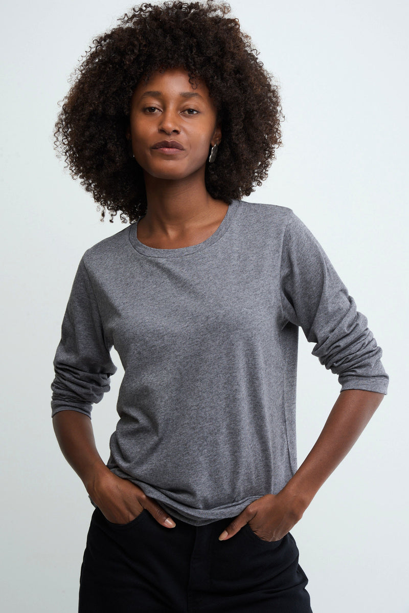 TWO LONG - grey melange