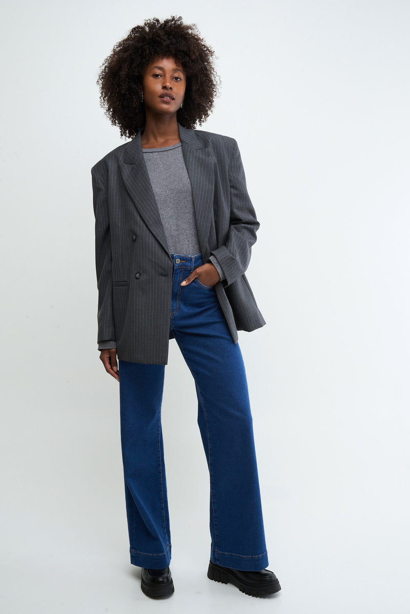 TWO LONG - grey melange