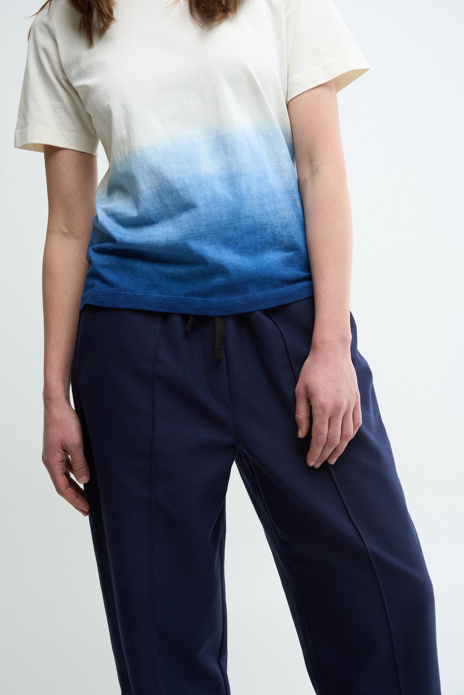 TWO - natural dyed blue