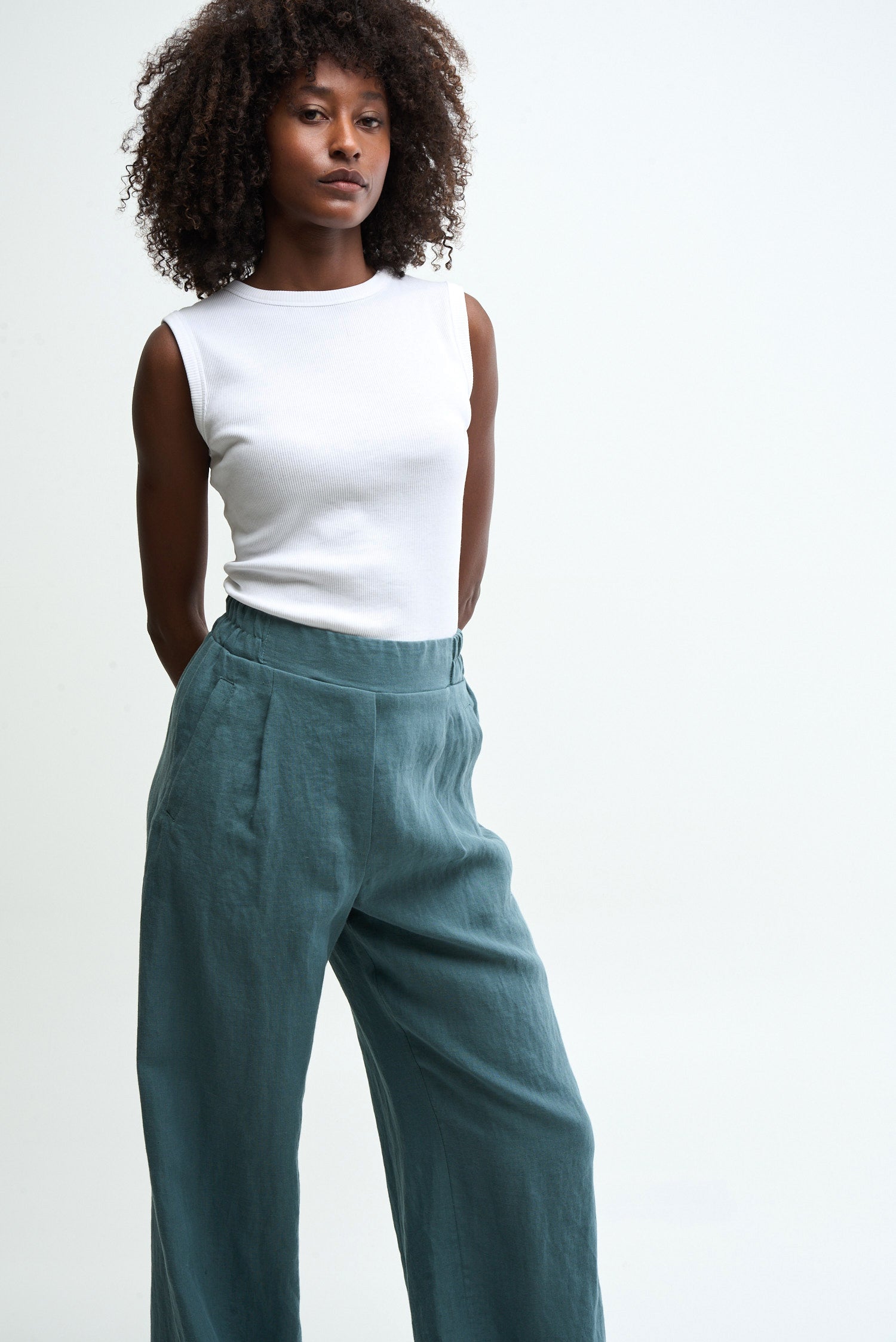 SHOW LONG - hemp teal