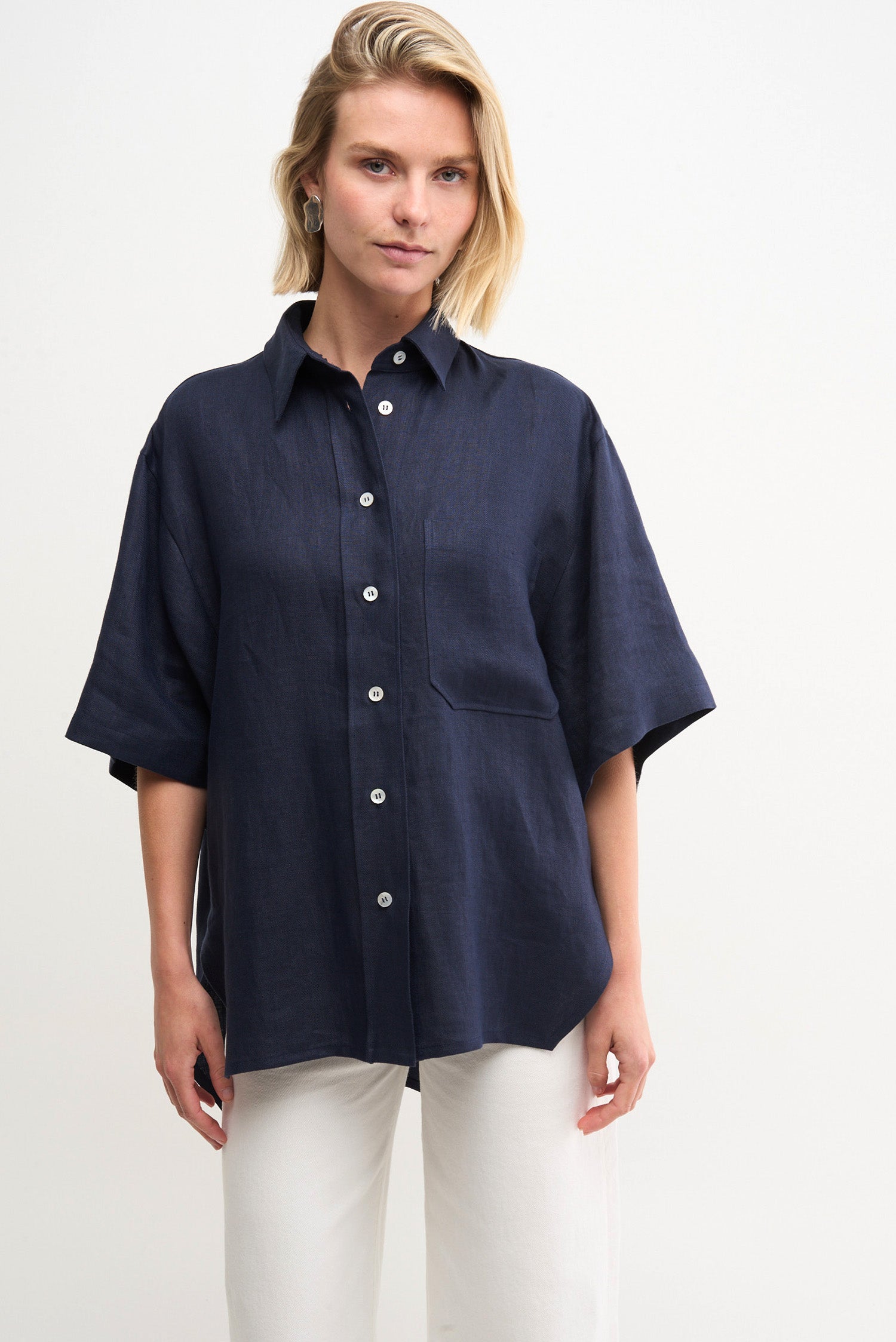KEEP SHORT - donkerblauw