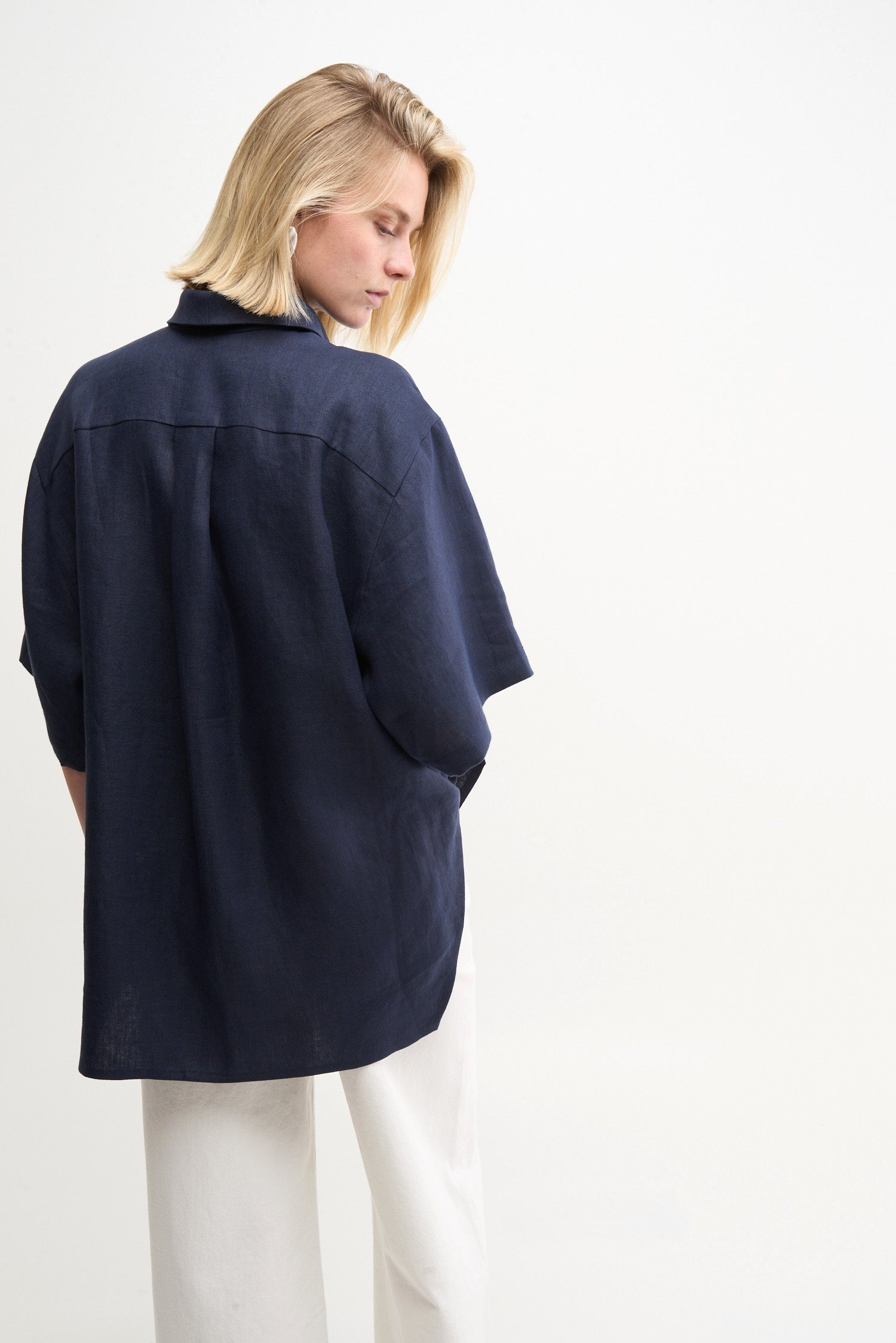 KEEP SHORT - donkerblauw